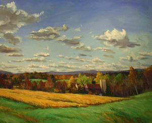 Autumn Fields by Dean Drewyer