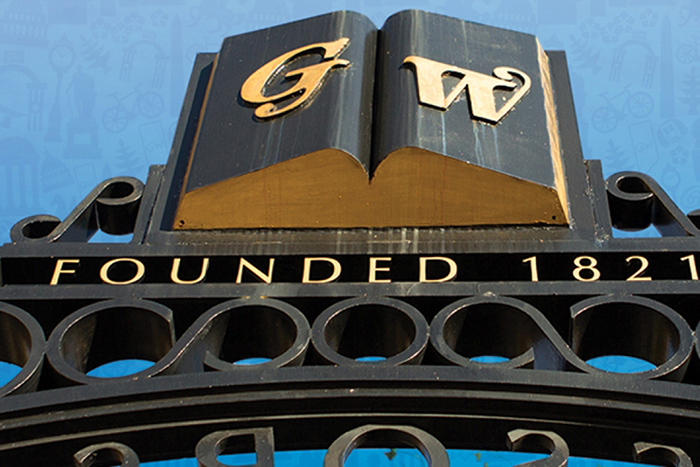 GW professors gate