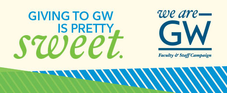 Giving to GW is Pretty Sweet!