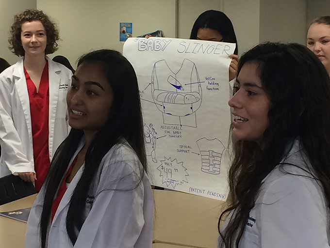 local students explore health science careers