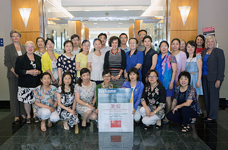 Chinese Delegation at GW