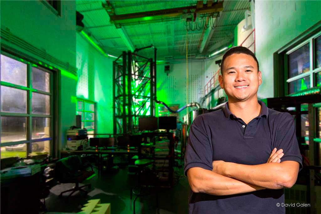 Shake table experiment