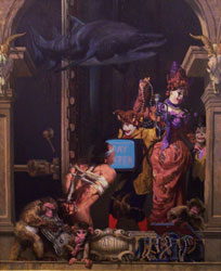 Greed or Avarice, Oil on Linen, 62" x 54" by William Woodward