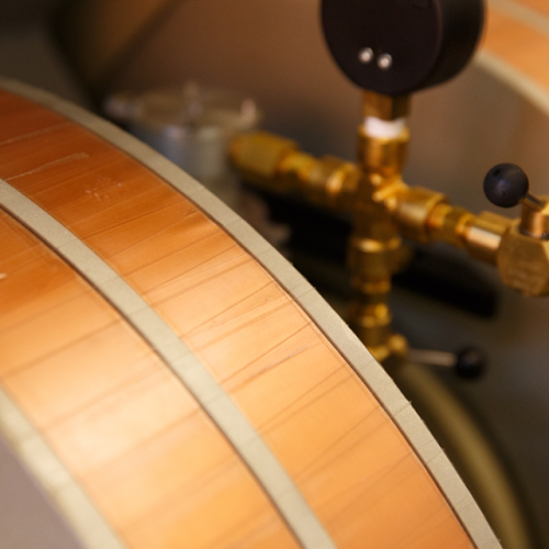 Valve attached to a container