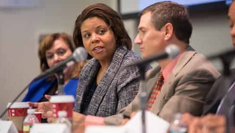 Diana Burley Speaks at Cybersecurity Workforce event